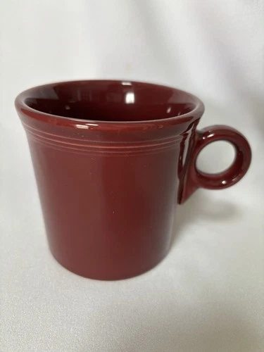 Fiesta *Cinnabar* *Ring Handle 10 ¼ oz Mug* *Damage Free*
