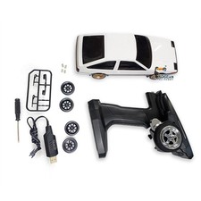 1/18 LDRC 1801 4*2 RC Drift Car RWD AE86 zusammengebaute Rennfahrzeuge mit Kreisel