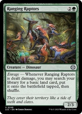 Ranging Raptors - Near Mint MTG Commander: The Lost Caverns of Ixalan