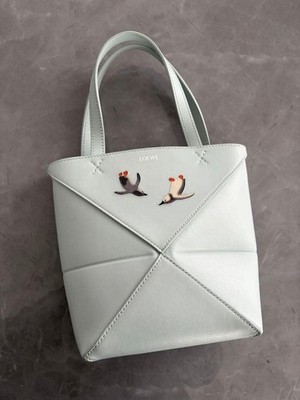 LOEWE x Suna Fujita Puzzle Fold Tote Mini Penguin Design | eBay