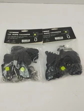 VIVOSUN 1/2/6 Pair 1/8" Grow Light Rope Hanger Ratchet Reflector Clip 150lbs