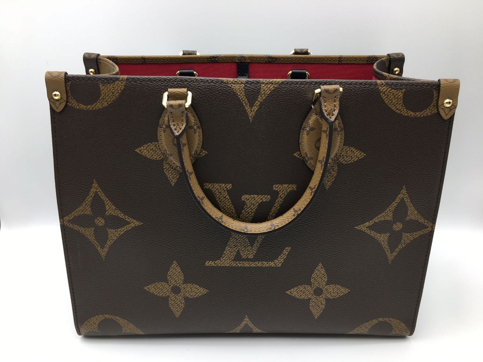 LОUІЅ VUІТТОN Bag Brown Handbag Genuine Cowhide Shoulder Clutch miu miu keychain