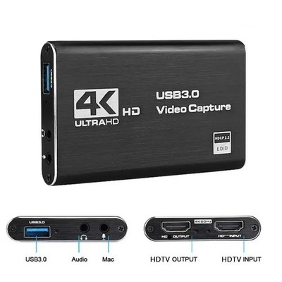 4K Audio Video Capture Card To USB 3.0 HDMI Video Capture Device Full HD UK SELL