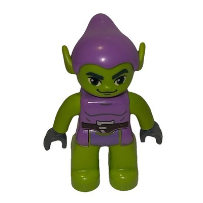 LEGO DUPLO Figure Green Goblin Purple Villian Spiderman Classic Minifigure