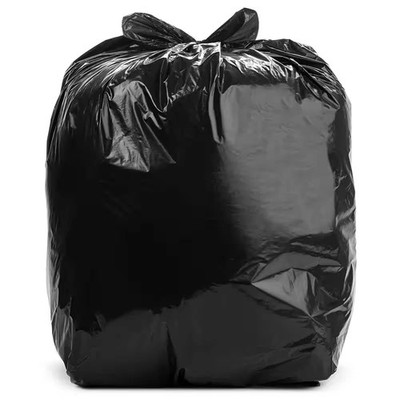 55 Gal. Black Trash Bags - 40 In. X 47 In. (Pack of 100) 1.5 Mil (Eq)