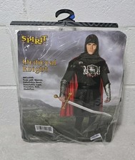 Spirit Halloween Medieval Knight Tunic Cape Costume New Mens XL