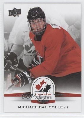 2014 Upper Deck Team Canada Juniors Michael Dal Colle #127 0f8