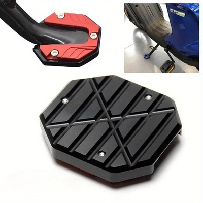 Rallonge Extension Béquille Moto – Support Stable Anti Enfoncement - Photo 1/4