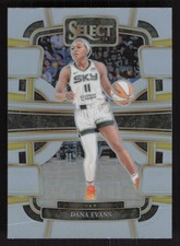2024 Panini Select WNBA #73 Dana Evans Silver Prizms