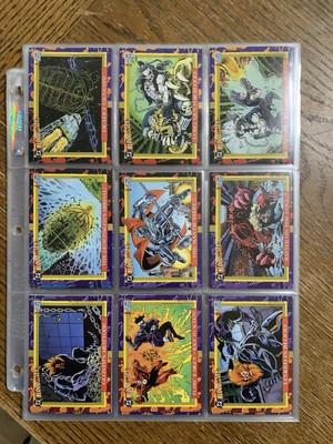 1993 SKYBOX DC COMICS BLOOD LINES COMPLETE CARD SET #1-81