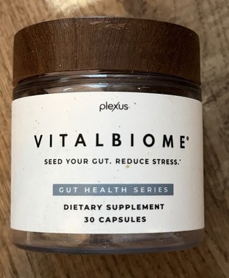 Plexus VitalBiome Vital Biome Probiotic Gut Microbiome Health 30 Capsules