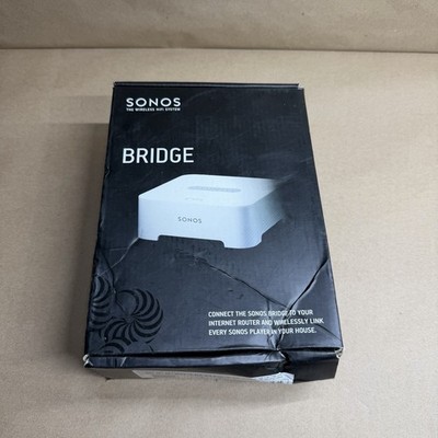 Sonos Bridge Wireless HiFi System White SW V4.0 Sealed *Box Has Wear*