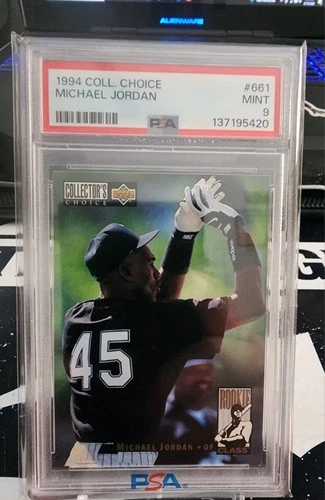 1997 MICHAEL JORDAN UPPER DECK COLLECTORS CHOICE PSA 9 !!