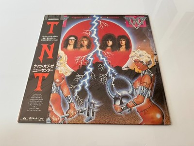[LP] TNT  - Knights Of The New Thunder w/OBI 28MM 0411  Japan vinyl