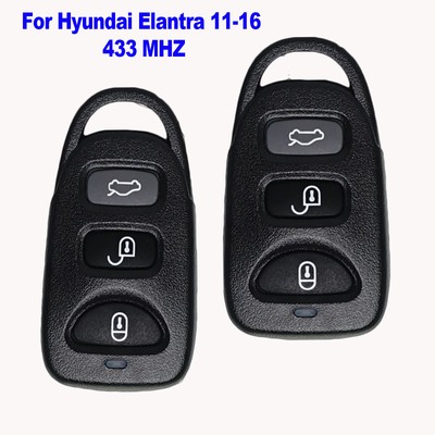 2 Remote Control Key Fob OSLOKA360T for Hyundai Elantra 2011 2012 2013 2014 2015