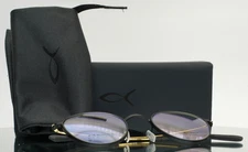 BLACKFIN BF1018 Pacific Big Sur 1579 Black Gold Unisex Eyeglasses 47-21-145 B:41