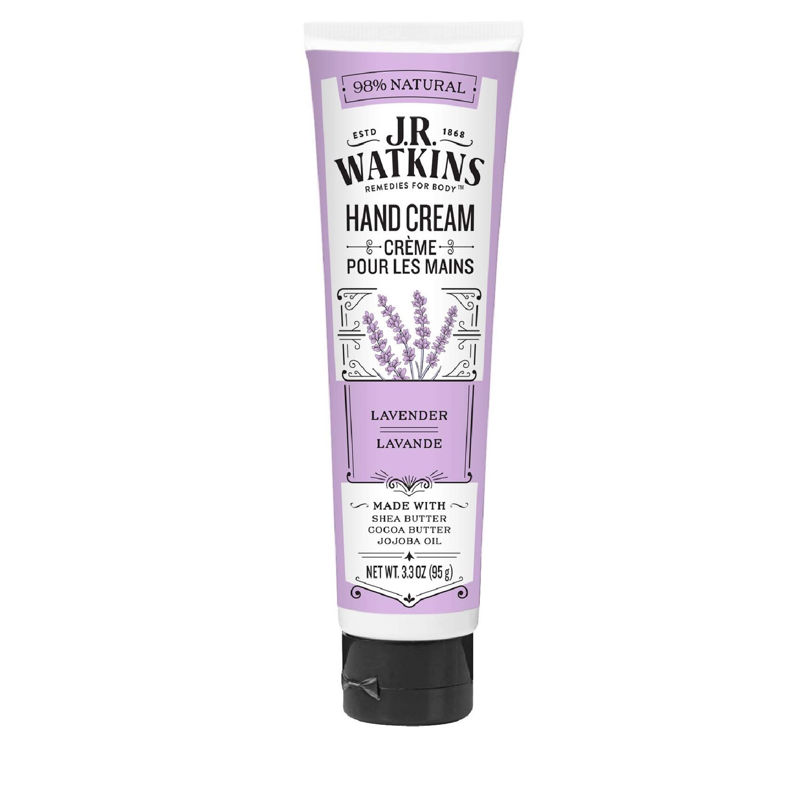 J.R. Watkins Natural Moisturizing Hand Cream, Hydrating Hand