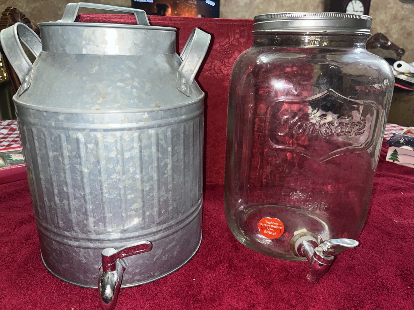 Beverage Dispensers Set - Home And Gardens - Yorkshire Glassware