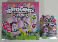 HATCHIMALS HATCHY MATCHY GAME BUNDLE WITH 2 PACK NEST COLLEGGTIBLES SEASON 1