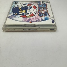 Sonic Adventure (Sega Dreamcast, 1999) 2 Disc Not For Resale, Complete In Box