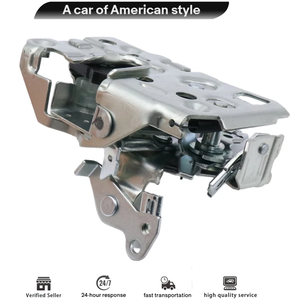 Front Driver Side Door Latch For Pontiac Firebird Grand Prix Bonneville LeMans - Image 4 of 4