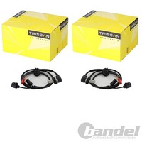 2X Triscan ABS-SENSOR Raddrehzahl Vorne Passend FüR Audi A4 Skoda Superb VW Pass