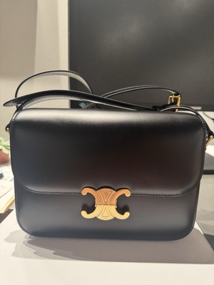 Celine Black triomphe bag made In China
