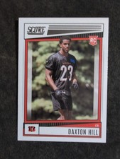 2022 Score Daxton Hill Rookie #366 RC Cincinnati Bengals Football Card. rookie card picture