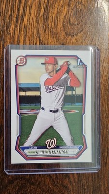 2026 Bowman Daniel Hernandez #BP-97 Washington Nationals 1st Bowman
