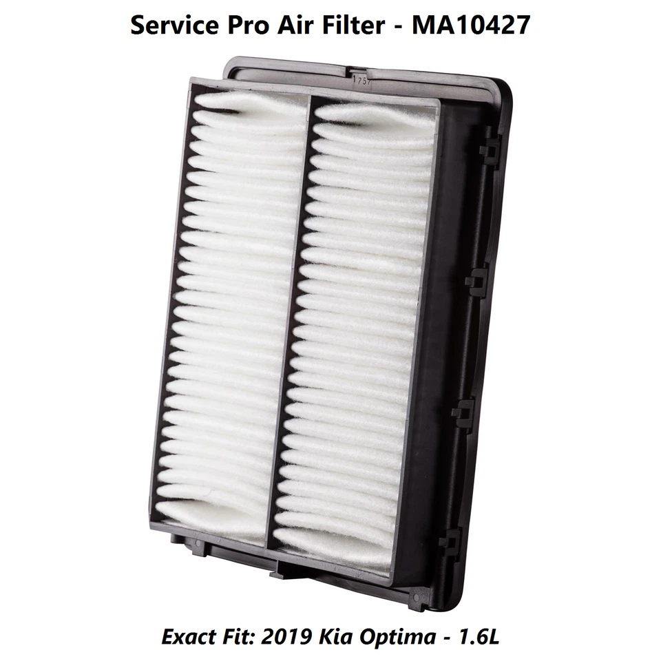 2019 Kia Optima 1.6L Complete Oil, Air & Cabin Filter Kit (5W-40) Foto 4 de 4