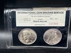 1922-D Peace Silver Dollar ICG MS64 UNC US Coin  A36