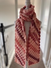 Fantasy Rose Handmade-Crochet Scarf