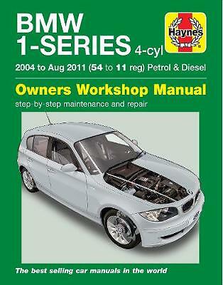BMW 1-Series 4-Cyl Petrol & Diesel 04-11 by Haynes Publishing (Paperback, 2015)