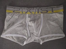 Brand new 2xist Boxer Brief stripes underwear men SIZE SMALL