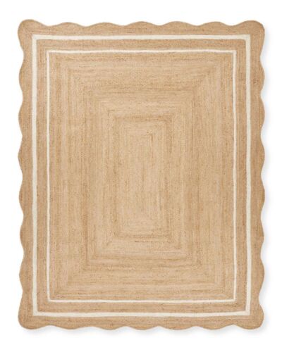 Rug Runner 100% natural jute braided handmade carpet modern rustic look area rug - Picture 3 of 5