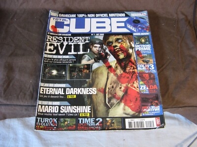 Offizielles Nintendo Total Cube Magazin Nr. 1 vom Oktober 2002 Resident Evil Theme