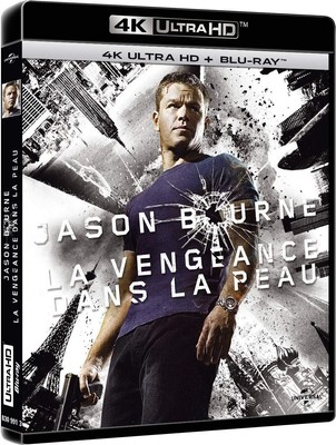 Jason Bourne: La Vengeance Dans La Peau - Blu-Ray + 4K Neu