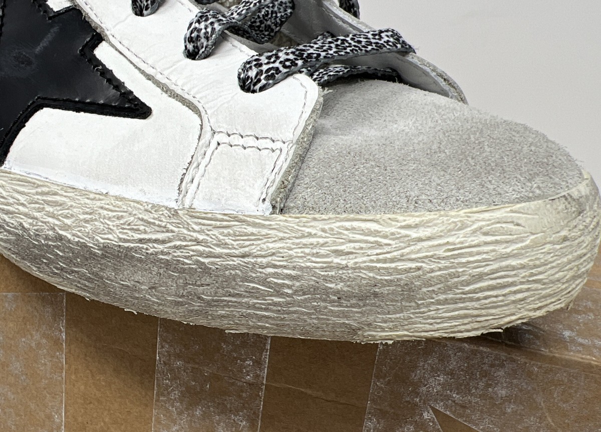 Gokden goose Star Sneaker White Silver Shoe Size 36