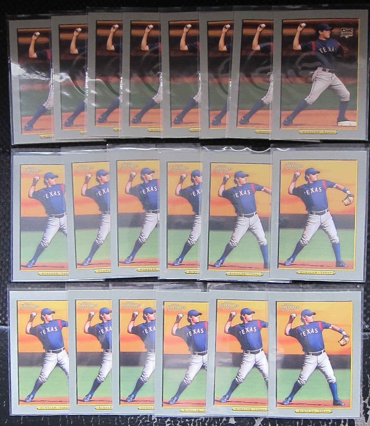 LOT OF (20) 2005 2006 Topps Turkey Red #285 #599 Ian Kinsler RC