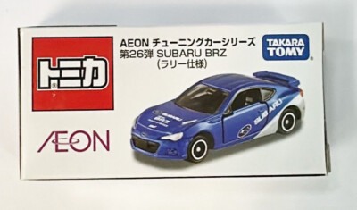 Takara Tomy Tomica Aeon Exclusive No.26 Subaru BRZ 1/60