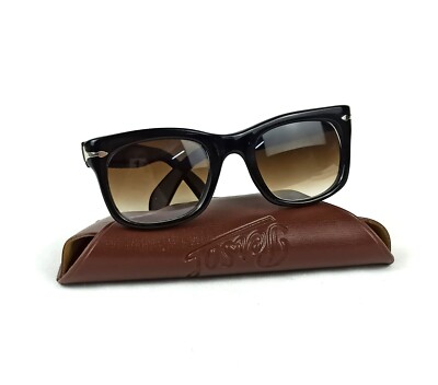 Classic Rare 6221 Persol Square Sunglasses Italy Genuine 60s Made Men Art  Deco