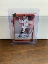 Kyle Trask 2021 Panini Clearly Donruss GREEN Parallel Rated Rookie Auto /25 Bucs