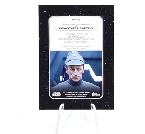 2023 Topps Star Wars Flagship Autograph Crispian Belfrage from Obi Wan Kenobi - Bild 3 von 14