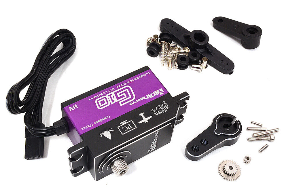 YiPin G10 Low Profile MG Servo HV Coreless 8.4V 12kg 0.075s YiPin G10 Low Profile MG Servo HV Coreless 8.4V 12kg 0.075s