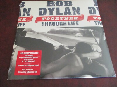 BOB DYLAN VERIFIED 180G USA PRESS 2009 1ST EDITION TOGETHER THRU LIFE LP/CD SET