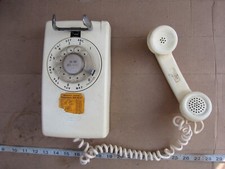 Bell System Western Electric Wall Mounted Rotary Dial Telephone, Used