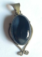 VICTORIAN BEAUTIFUL VINTAGE RARE ANCIENT AMULET SILVER PENDANT ARTIF...