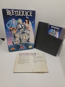 Beetlejuice (Nintendo Entertainment System, 1991) NES COMPLETE w/ Box manual