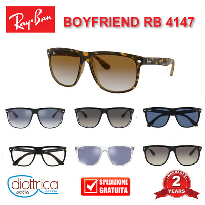 RAY-BAN RB 4147 RAYBAN UOMO DONNA OCCHIALE DA SOLE OCCHIALI SFUMATO  POLARIZZATO | eBay