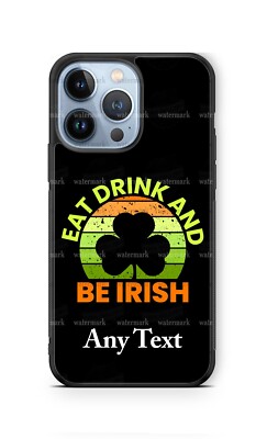 Custom Be Irish St Patrick's Day Cell Phone Protector Case for iPhone Samsung